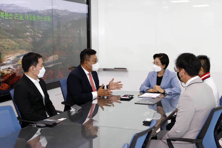 은평라이온스클립 임원진 면담 이미지