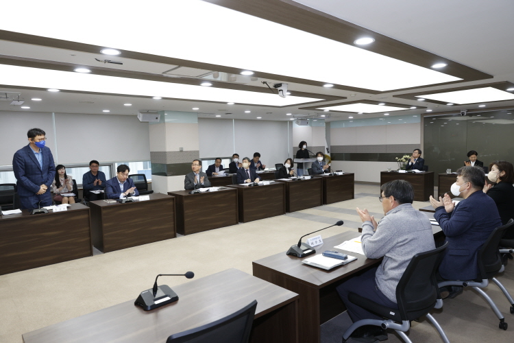 은평구청 수요 간부회의 이미지