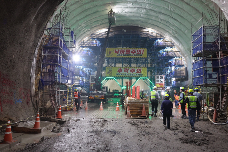 연신내역 GTX-A 공사현장 방문 이미지