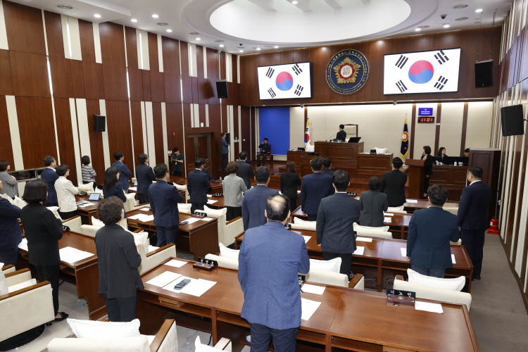 제301회 은평구의회 임시회 제1차 본회의 및 제9대 은평구의회 개원 1주년 기념식 이미지