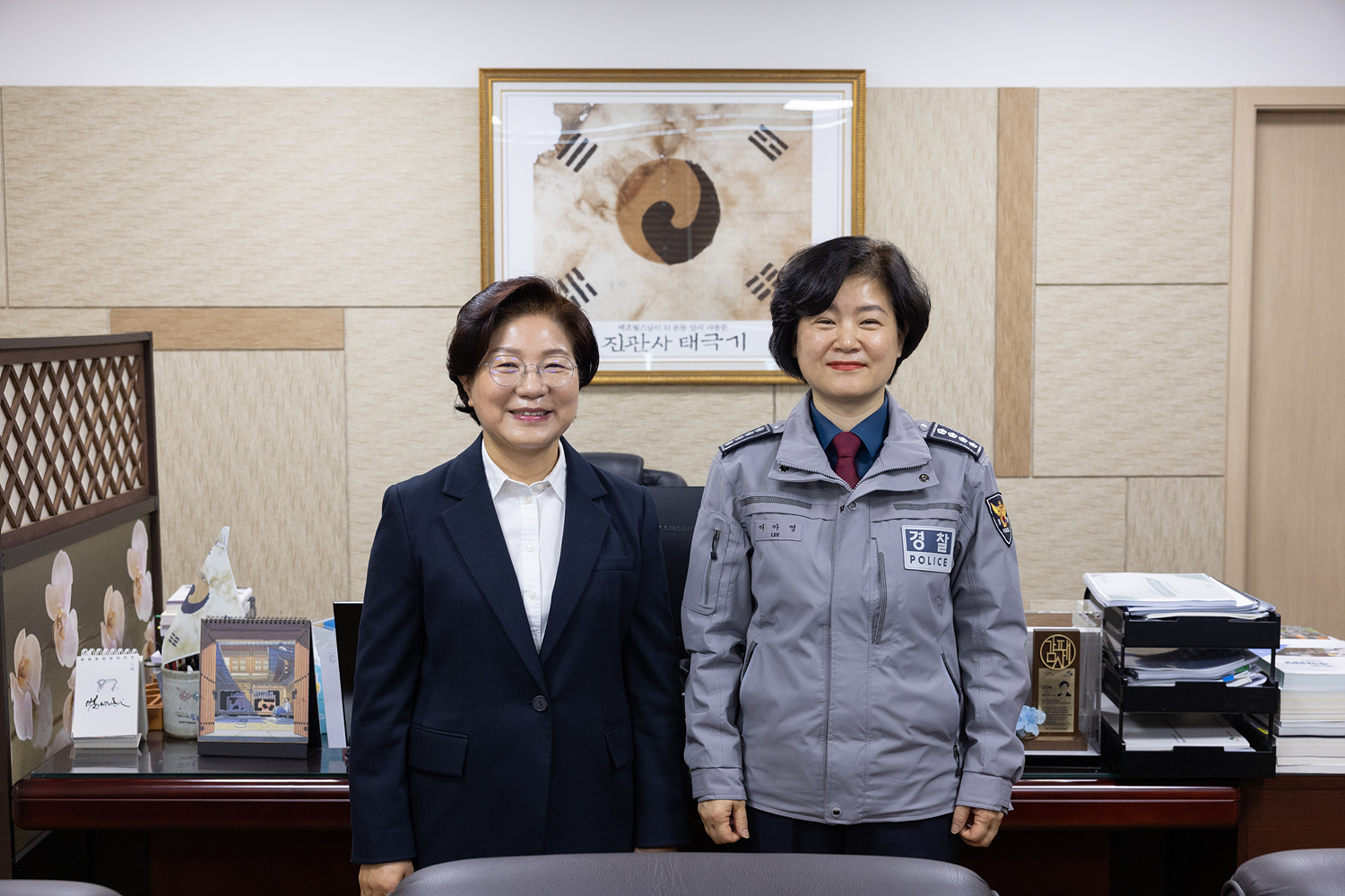 신임 이아영 서부경찰서장 면담 이미지