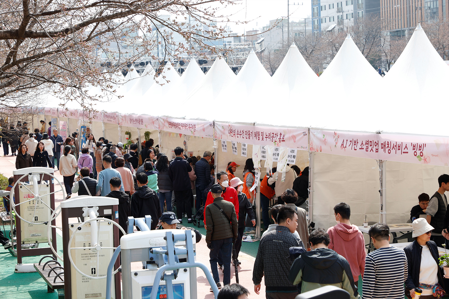 2025년 불광천 벚꽃축제 은평의 봄-1 이미지
