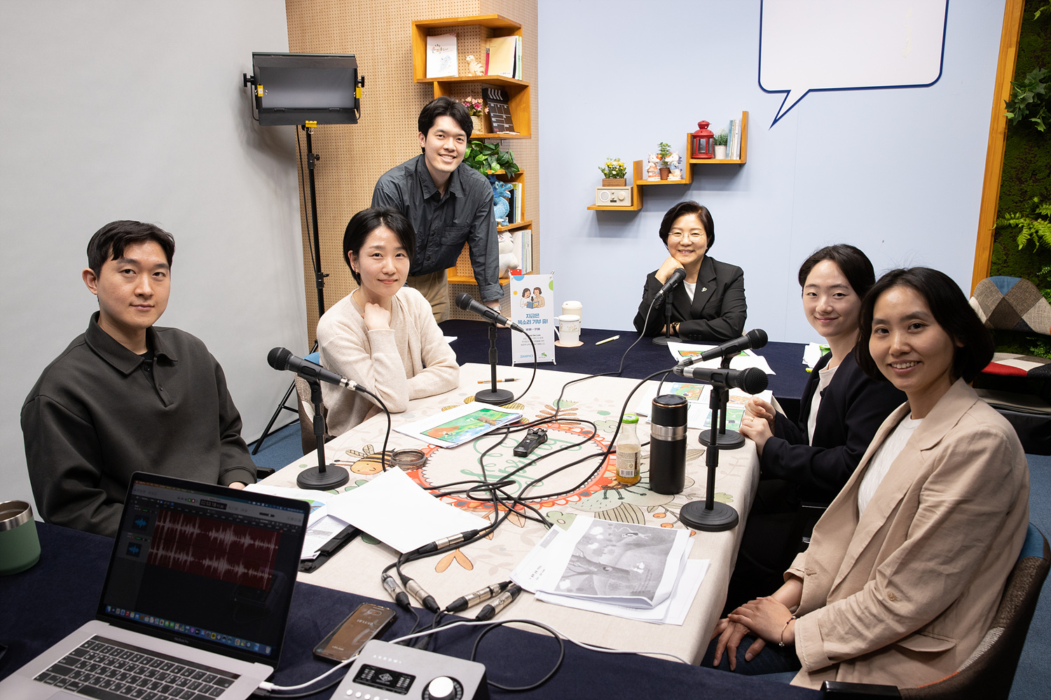 은평구와 삼표그룹이 함께하는 동화낭독 목소리 기부 활동 이미지